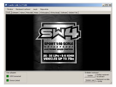 Castle regulátor Sidewinder 4