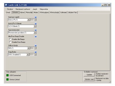 Castle regulátor Sidewinder 4