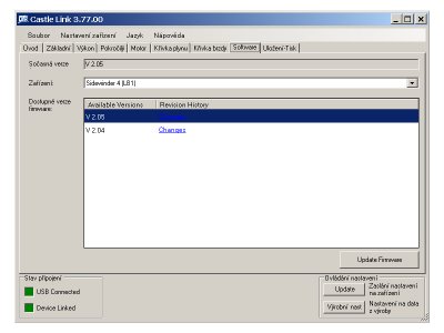Castle regulátor Sidewinder 4