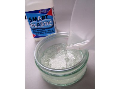 Smart Plastic bílá modelovací hmota 125g