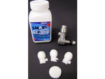 Smart Plastic bílá modelovací hmota 125g