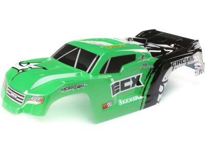 ECX Karosérie zelená: Circuit 1:10 2WD
