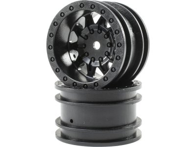 ECX Disk 1.55" černý (2): 1:12 Barrage 2.0