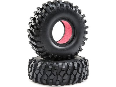 ECX Pneu s vložkou (2): 1:18 Temper G2