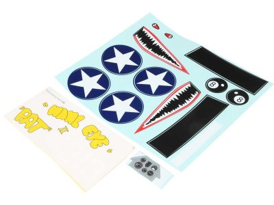 E-flite samolepky: P-39 1.2m