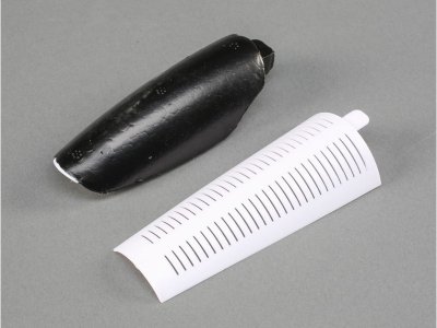 E-flite kryt přední a zadní: Delta Ray One