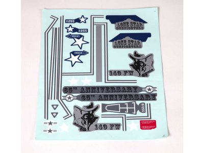 E-flite samolepky: F-16 Falcon