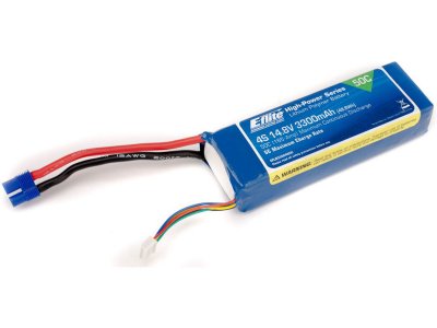 E-flite LiPo 14.8V 3300mAh 50C EC3
