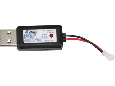E-flite nabíječ LiPo 3.7V 300mA USB