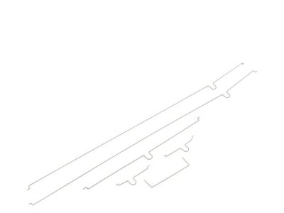 E-flite sada táhel: Micro Cessna 182