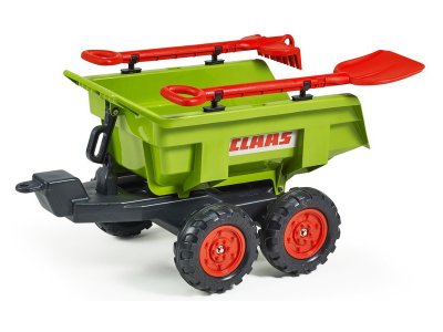 FALK - Vlečka Claas Maxi sklápěcí s nářadím