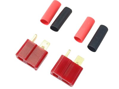 Konektor Deans samice se smrťovacími bužírkami (2ks)