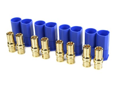 Konektor zlacený EC8 samec (4)