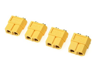 Konektor zlacený XT-60PB samice (4)