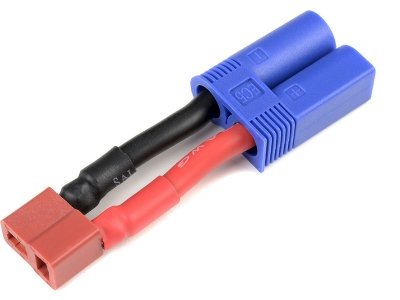 Konverzní kabel Deans samice - EC5 samec 12AWG