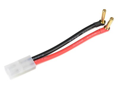 Bateriový kabel 4.0mm kolík - Tamiya samec