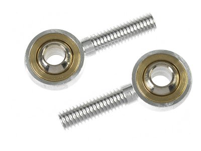 Kulový čep hliníkový vnější závit M4, otvor M4