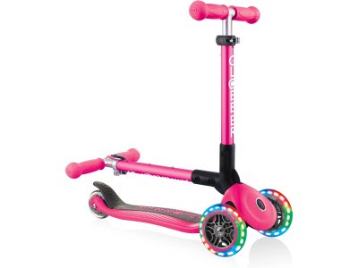 Globber - Koloběžka Junior skládací Lights modrá
