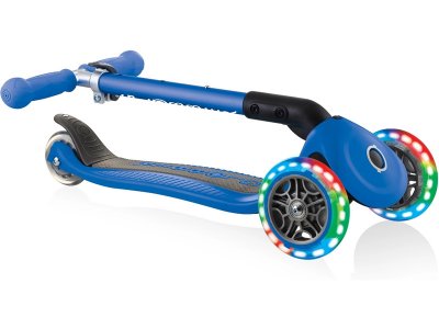 Globber - Koloběžka Junior skládací Lights modrá