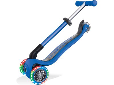 Globber - Koloběžka Junior skládací Lights modrá