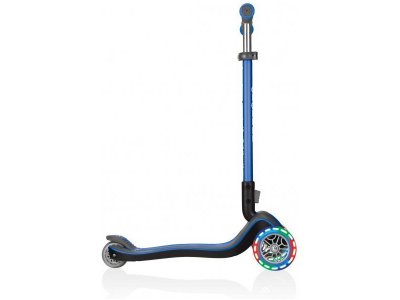 Globber - Koloběžka Elite Deluxe Lights Navy Blue