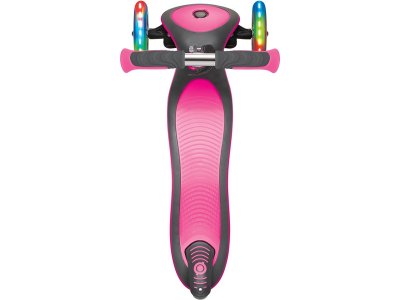 Globber - Koloběžka Elite Deluxe Lights Lime Green