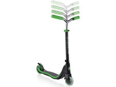 Globber - Koloběžka Flow 125 Black / Neon Green