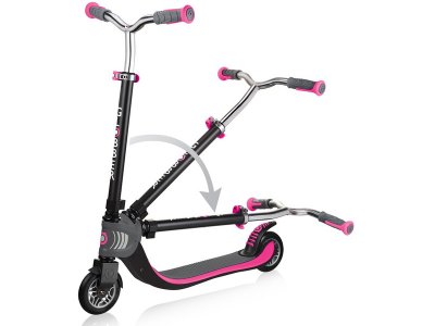 Globber - Koloběžka Flow 125 skládací Deep Pink