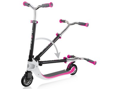 Globber - Koloběžka Flow 125 skládací Deep Pink