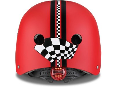 Globber - Dětská přilba Elite Lights Navy Blue Racing XS/S