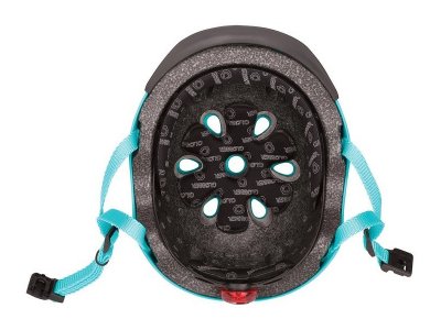 Globber - Dětská přilba Elite Lights Navy Blue Racing XS/S