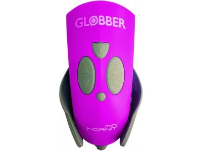 Globber - Mini Hornit světlo se zvonkem Deep Pink