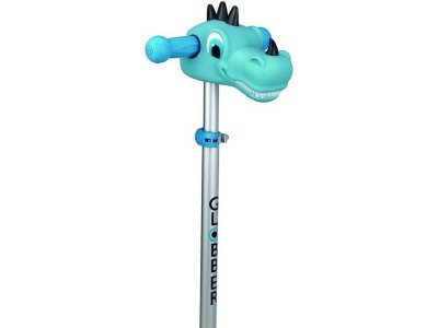 Globber - Hlavička ozdobná na koloběžku Dino Lime Green