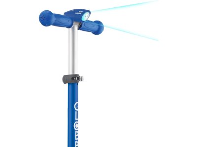 Globber - Mini Buzzer světlo se zvonkem Navy Blue