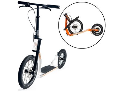 GoMate koloběžka staep TR2 bílá