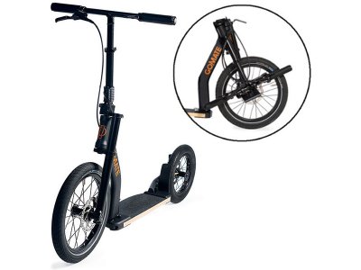 GoMate koloběžka stæp TR1 se zadní brzdou černá