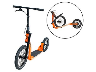 GoMate koloběžka staep TR2 se zadní brzdou oranžová