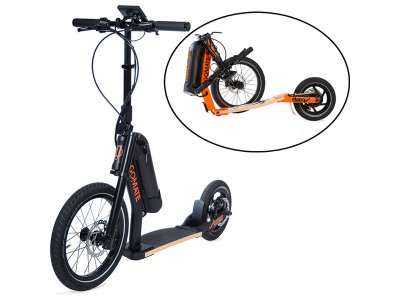 GoMate elektro koloběžka stæp ER2 PLUS černá