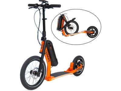 GoMate elektro koloběžka stæp ER2 PLUS oranžová