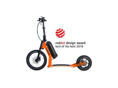 GoMate elektro koloběžka staep ER1 PLUS Offroad modrá