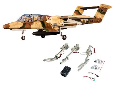 Hangar 9 OV-10 Bronco 30cc ARF + zatahovací podvozek