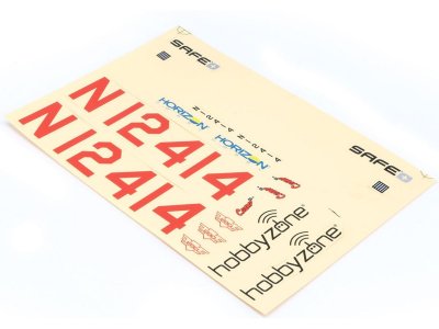 Hobbyzone samolepky: Champ S+