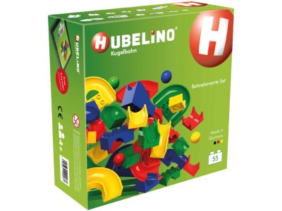 HUBELINO Kuličková dráha - set bez kostek 55ks