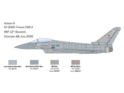 Italeri 1457 EF-2000 Typhon