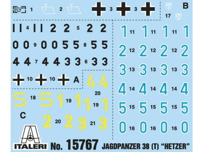 Italeri Wargames Jagdpanzer 38(t) Hetzer (1:56)