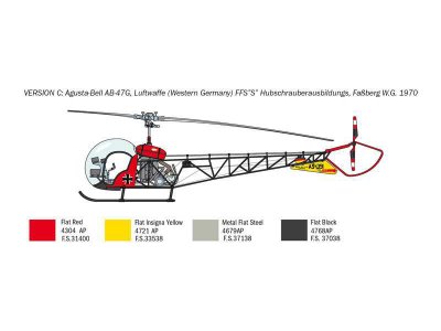 Italeri Bell OH-13 Sioux Corean War (1:48)