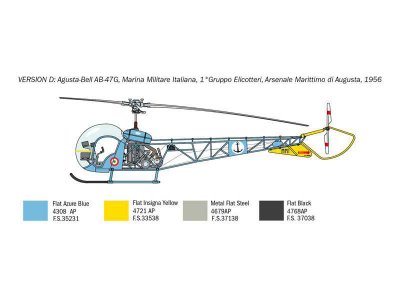 Italeri Bell OH-13 Sioux Corean War (1:48)