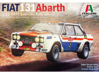 Italeri 3621 Fiat 131 Abarth 1