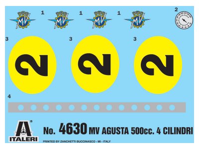 Italeri MV AGUSTA 1964 (1:9)