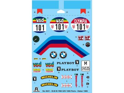 Italeri BMW 1000 Dakar 1985 (1:9)